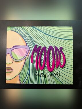 Laura Sanchez MOODS Eyeshadow Palette — Pink & Green Shades